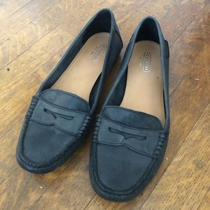 Coach leather loafers
